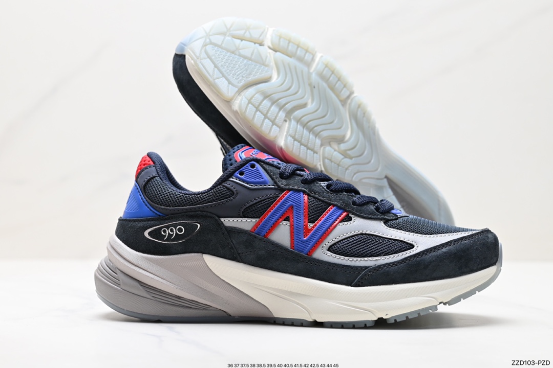 New Balance U990 American-made retro sports running shoes U990KR6