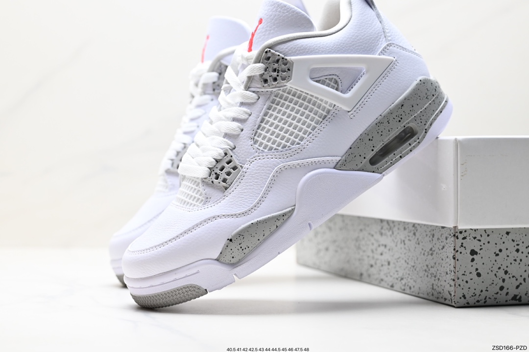 320 Nike Air Jordan 4 Retro OG”Fire Red“迈克尔·乔丹AJ4代中帮篮球鞋 CT8527-100