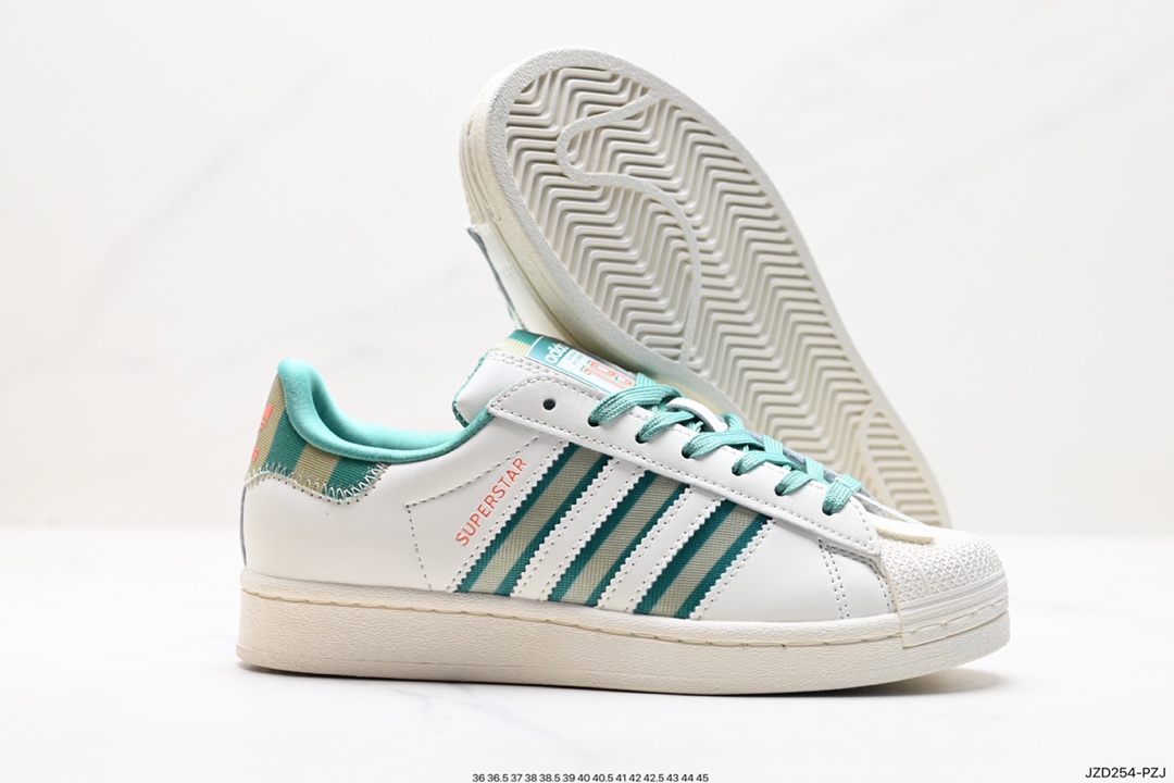 Adidas Originals Superstar Pride RM Shell Toe Series Low-Top Sneakers IE2931