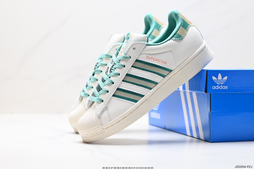 Adidas Originals Superstar Pride RM Shell Toe Series Low-Top Sneakers IE2931