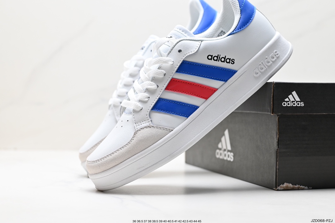 Adidas Breaknet Plus Low Breaking Series Low-top Retro Tennis Culture Style Casual Sports Shoes GX4196