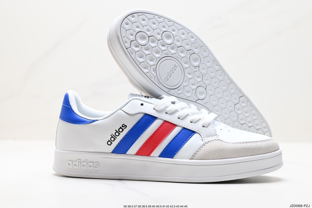 Adidas Breaknet Plus Low Breaking Series Low-top Retro Tennis Culture Style Casual Sports Shoes GX4196