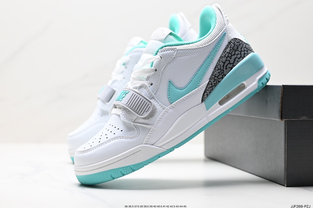 135 耐克Nike Air Jordan Legacy 312 Low”White/Pine Green“乔丹篮球鞋 CD7069-130