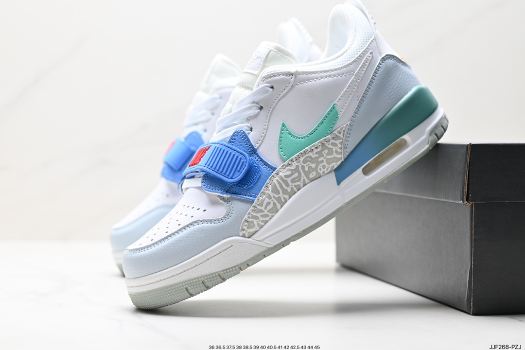 135 耐克Nike Air Jordan Legacy 312 Low”White/Pine Green“乔丹篮球鞋 CD7069-130