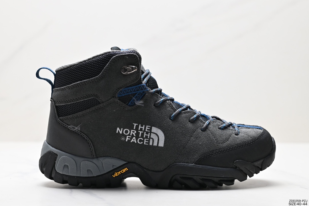 The North Face North Face Men's Hiking Shoes Autumn and Winter Outdoor Waterproof Wear-resistant Hiking Shoes