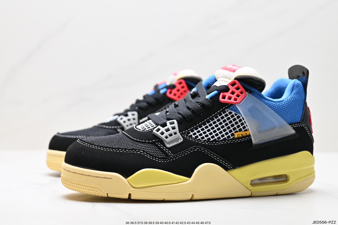 150 耐克Nike Air Jordan 4 Retro”Bred Reimagined“迈克尔·乔丹AJ4代中帮篮球鞋“皮革版黑红公牛”BQ7669-700