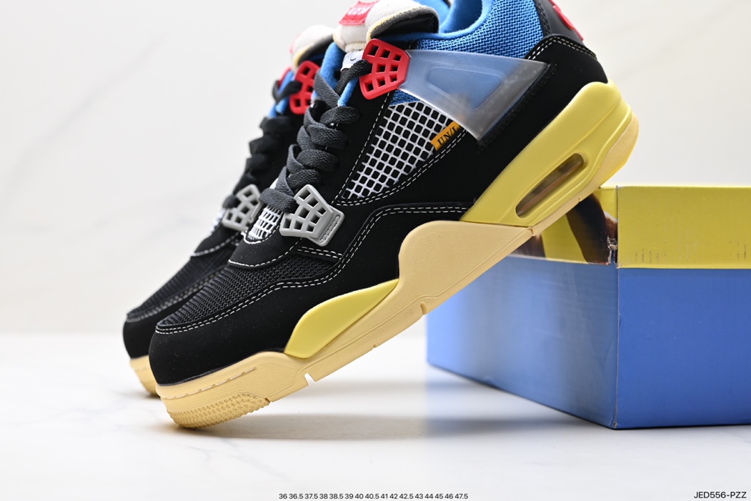 150 耐克Nike Air Jordan 4 Retro”Bred Reimagined“迈克尔·乔丹AJ4代中帮篮球鞋“皮革版黑红公牛”BQ7669-700