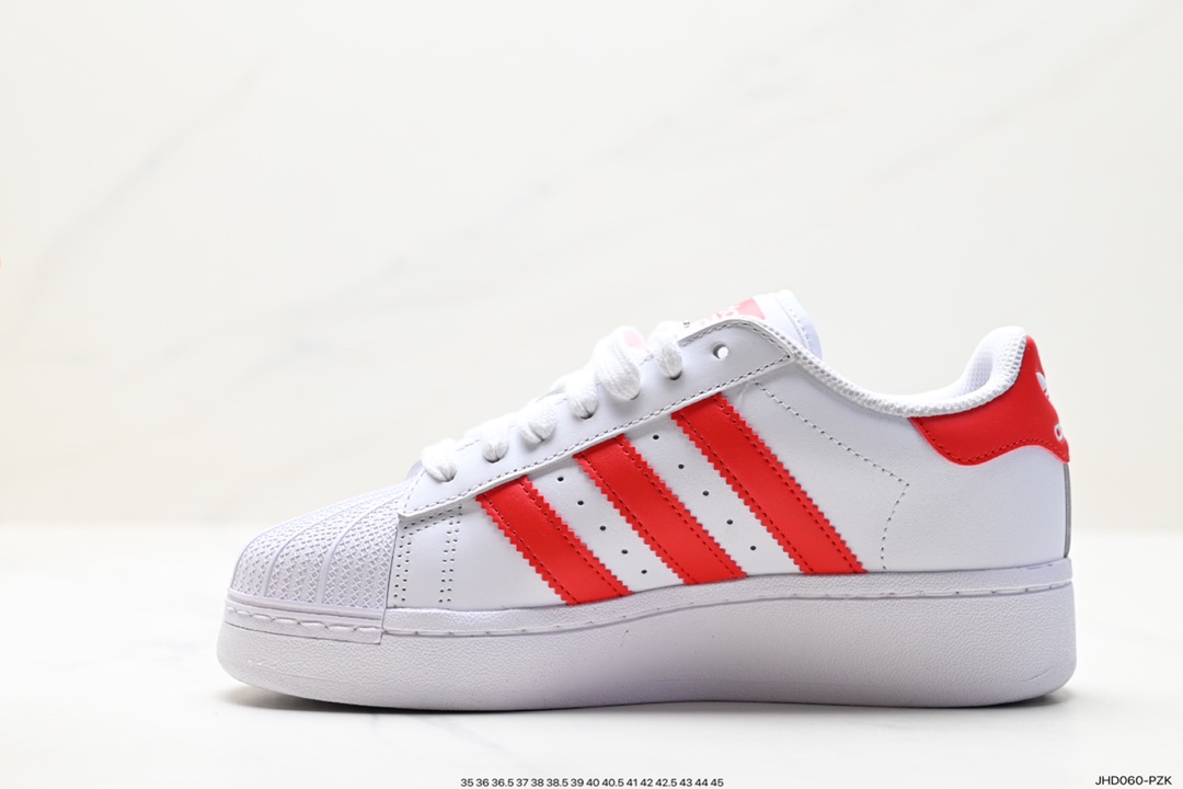 Thick-soled shell head Adidas clover Originals Superstar Pride RM shell sneakers IF8067