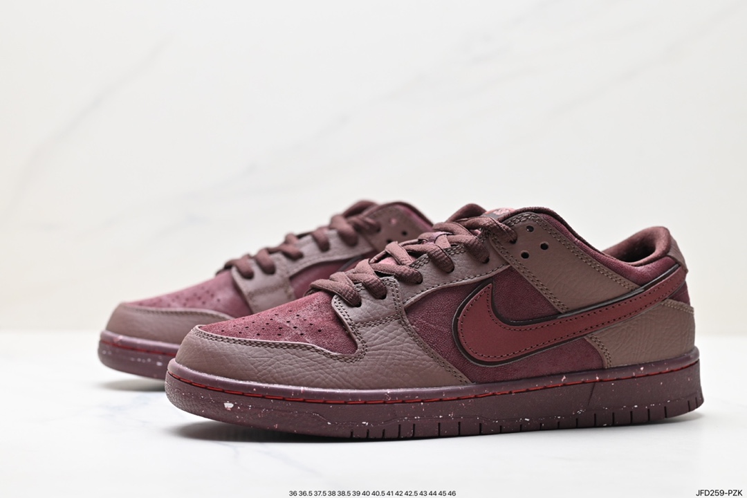 170 耐克Nike SB Dunk Low 扣篮系列 复古低帮休闲运动滑板板鞋 FN0619-600