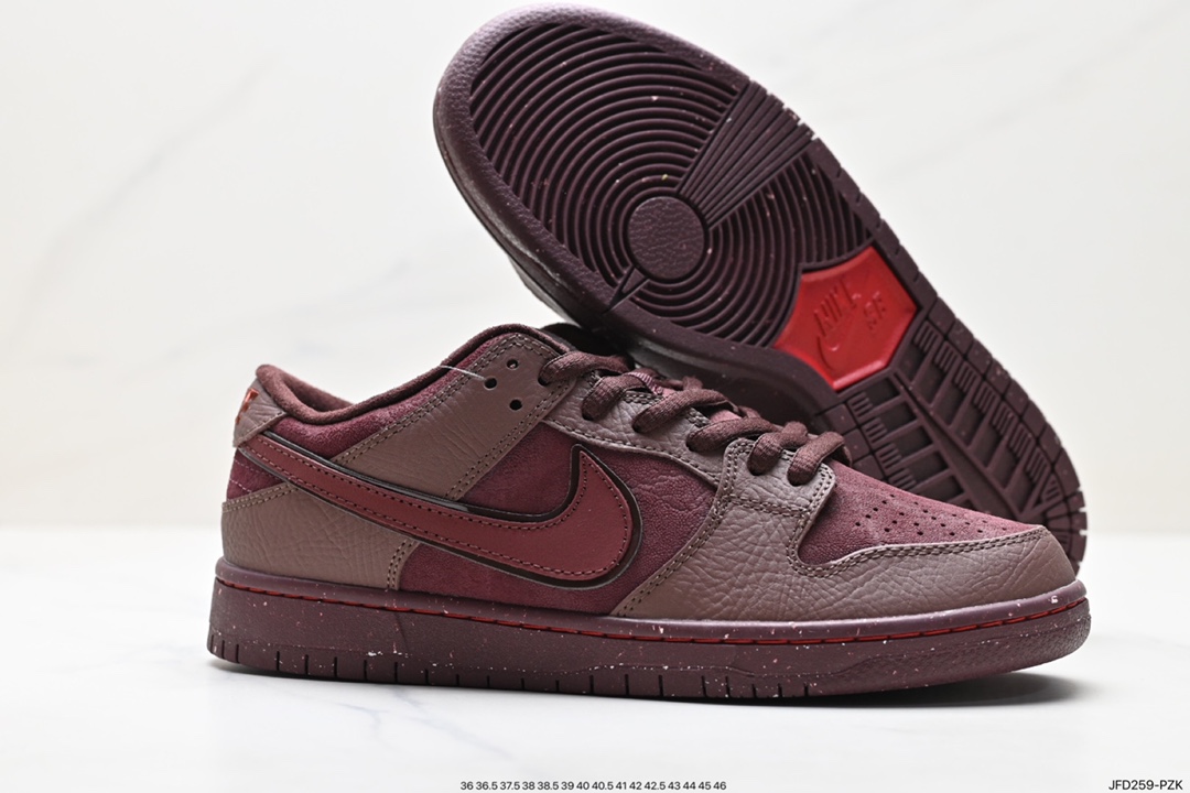 170 耐克Nike SB Dunk Low 扣篮系列 复古低帮休闲运动滑板板鞋 FN0619-600