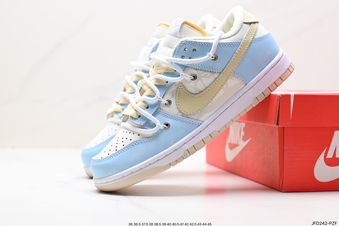 170 耐克Nike SB Dunk Low”Milk White/Pink/Smile“扣篮系列低帮休闲运动滑板板鞋  DV0831-101