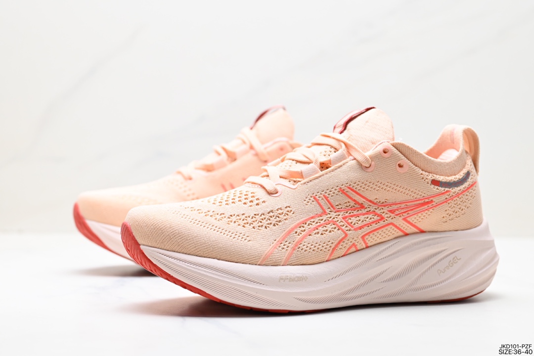 160 Asics 亚瑟士GEL-NIMBUS 26稳定跑鞋 1011B794-010