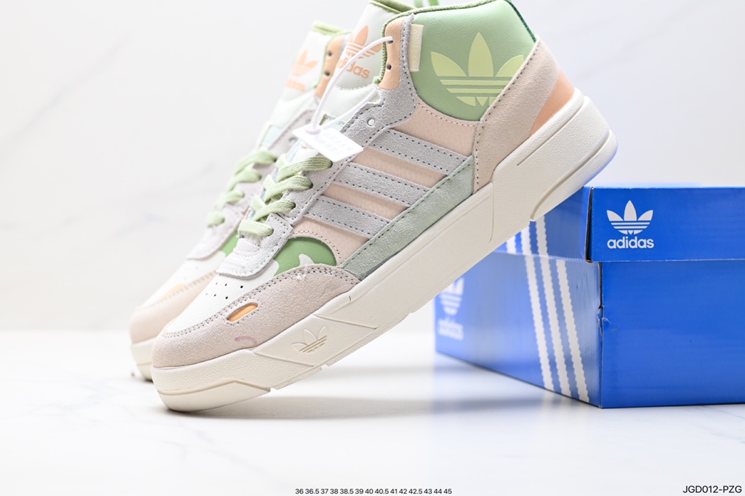 180 Adidas   Originals Post UP 中邦加绒”黑白灰”这款adidas经典款 IG9127