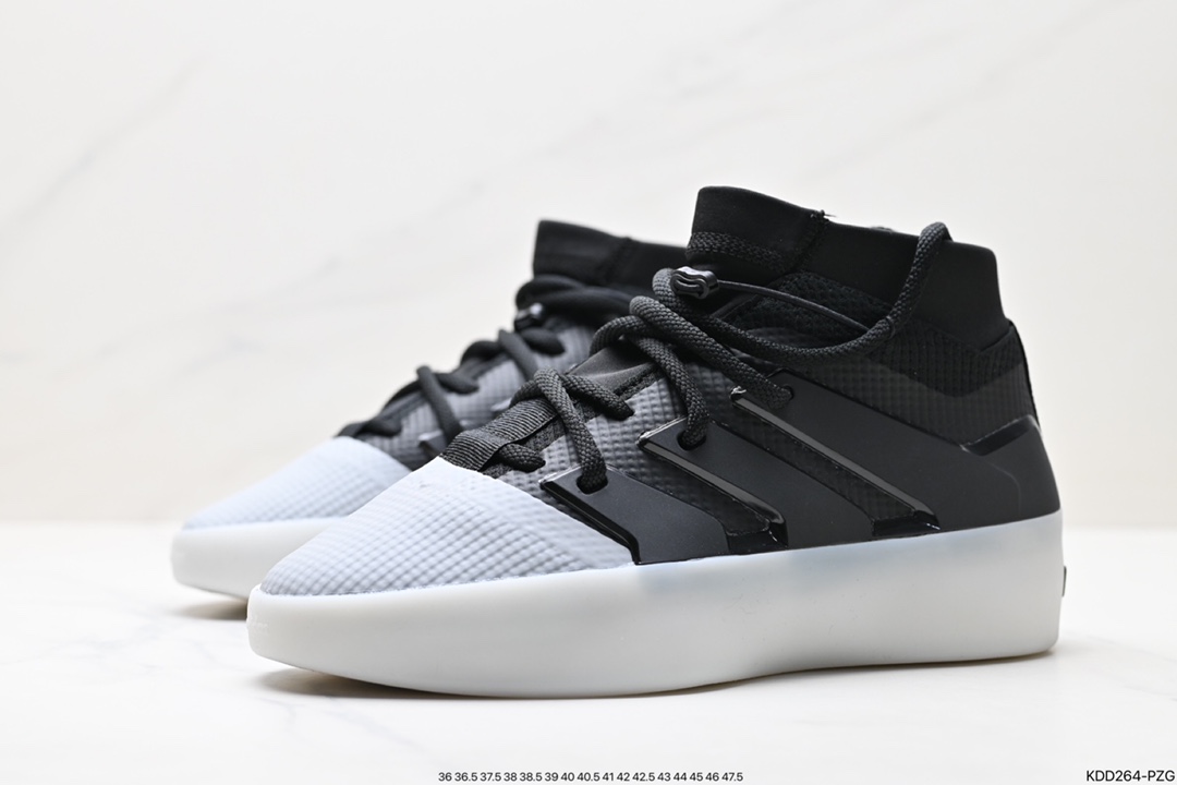 430 Adidas X Fear of God Fog 联名黑色棕色复古休闲鞋 IF6179