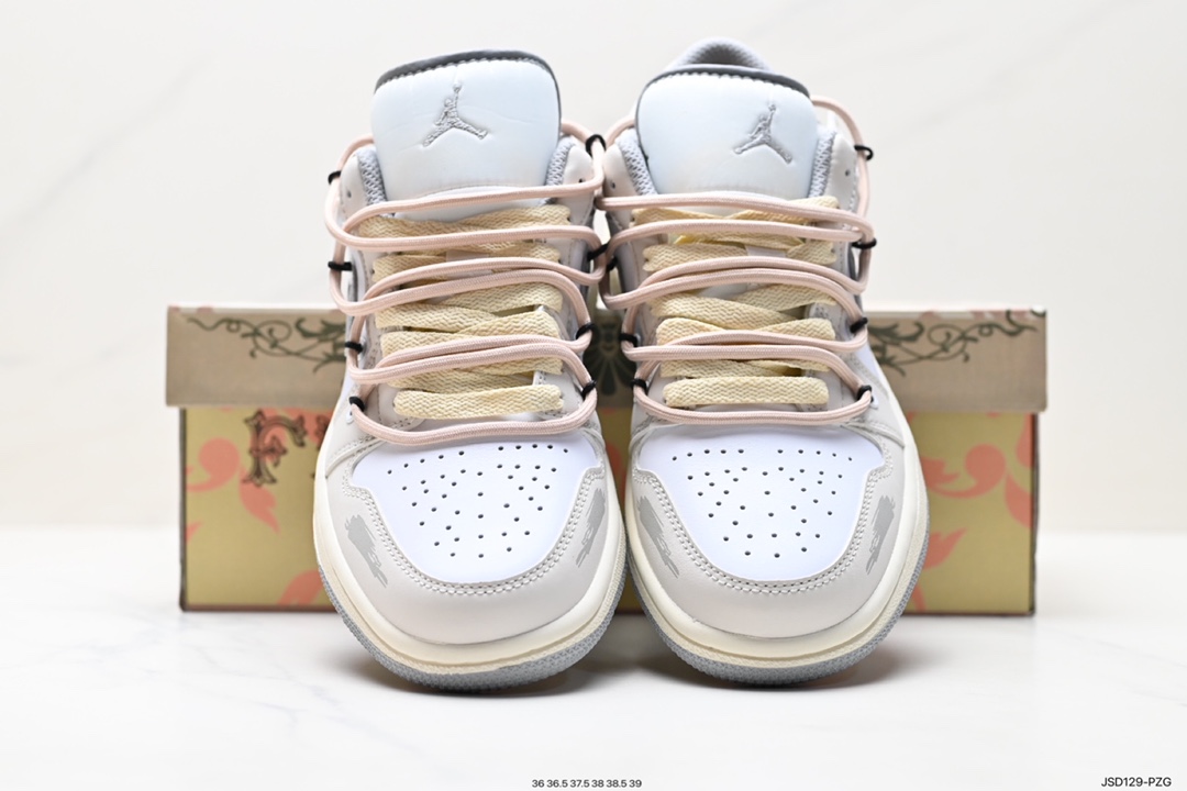 200 Nike  SB Dunk Low”Green/Beige“绑绳解构风板鞋 553560-053