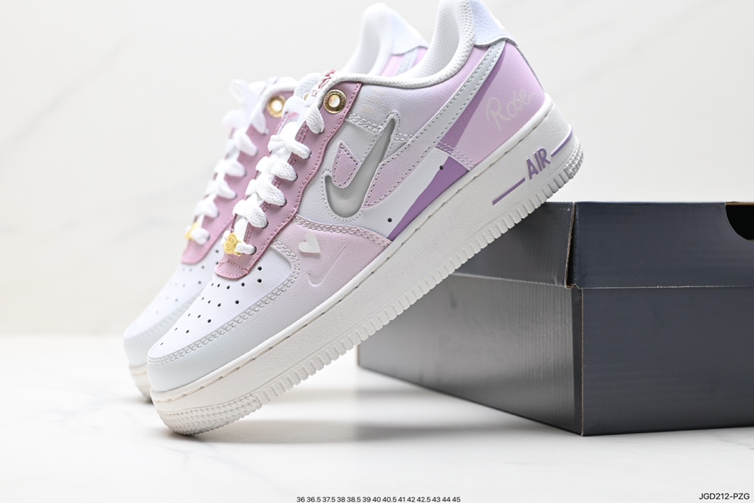 180 Nike  Air Force 1‘07 Low 渐变粉 DZ5616-100