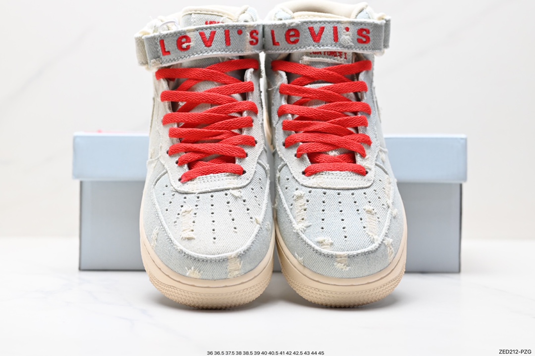 260 Levi's ×Nike Air Force 1 Mid 李维斯联名 651122-215