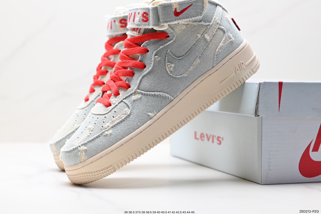 260 Levi's ×Nike Air Force 1 Mid 李维斯联名 651122-215