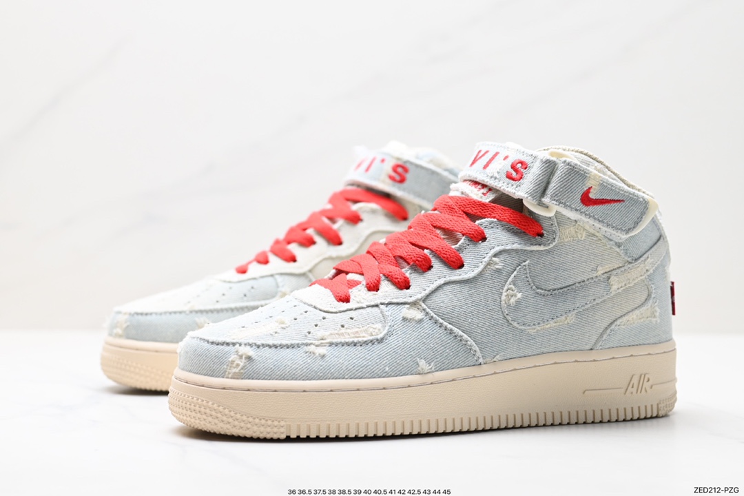 260 Levi's ×Nike Air Force 1 Mid 李维斯联名 651122-215