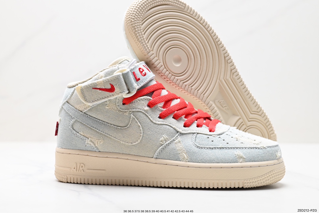 260 Levi's ×Nike Air Force 1 Mid 李维斯联名 651122-215