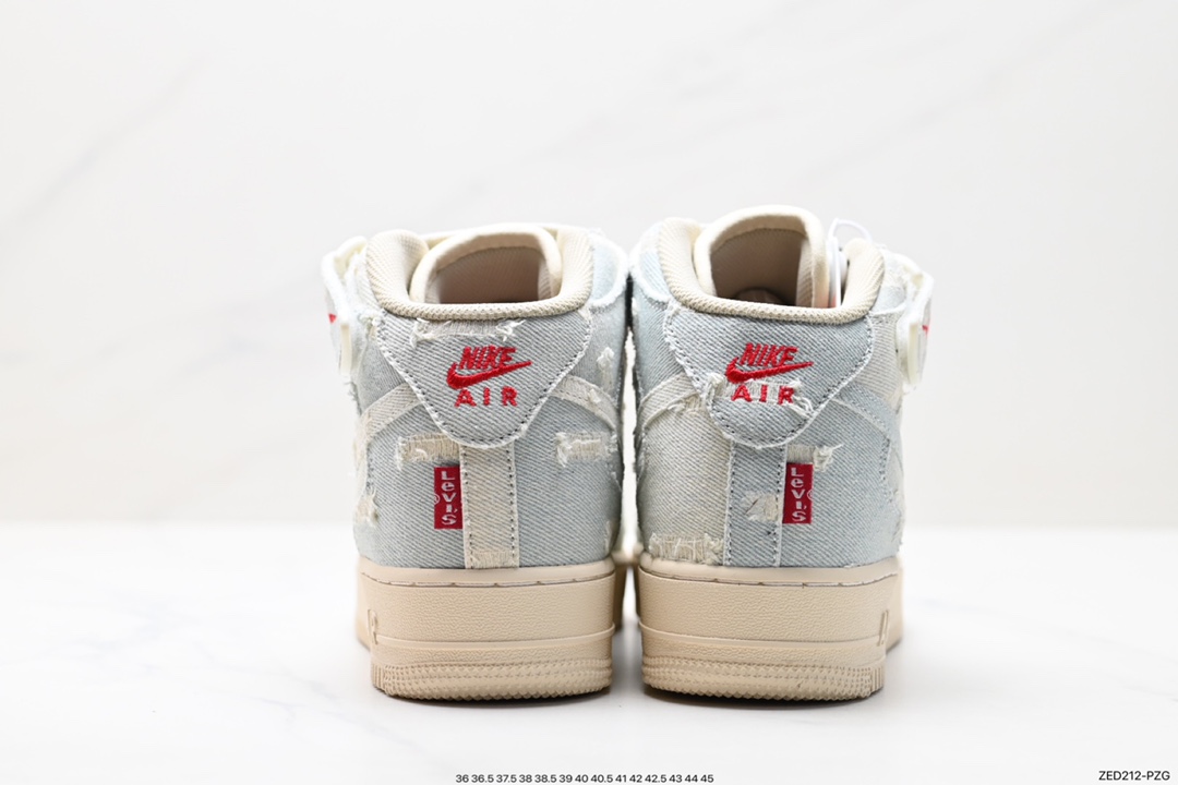 260 Levi's ×Nike Air Force 1 Mid 李维斯联名 651122-215