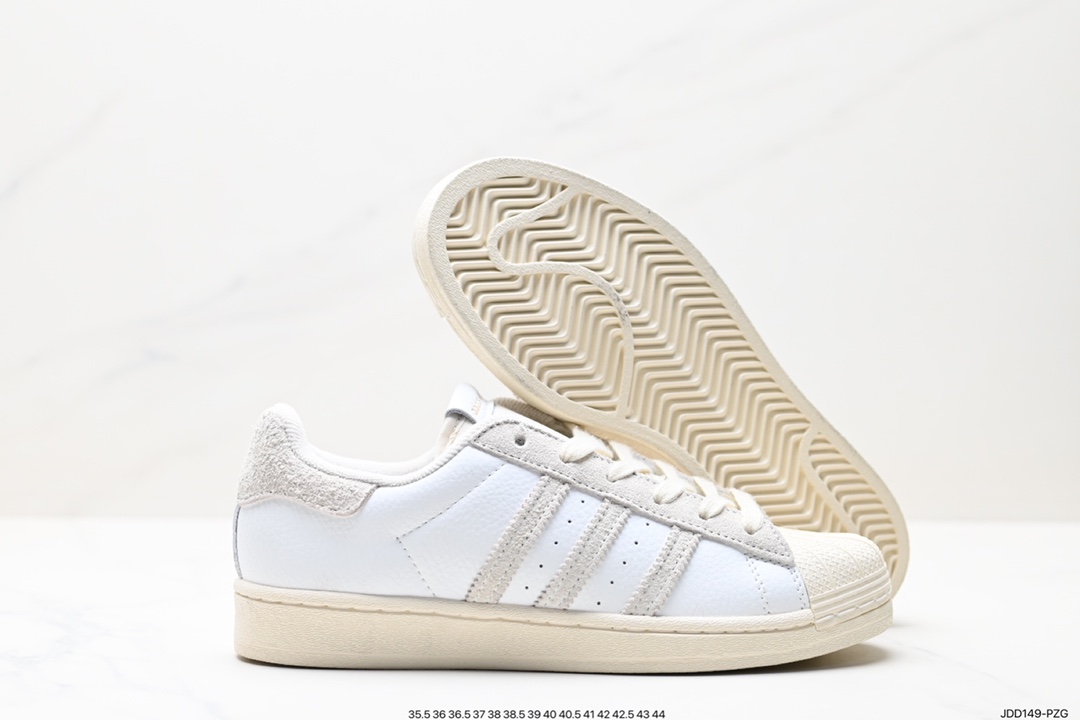 120 阿迪达斯Adidas三叶草 Originals Superstar Pride RM贝壳头板鞋  GY3428