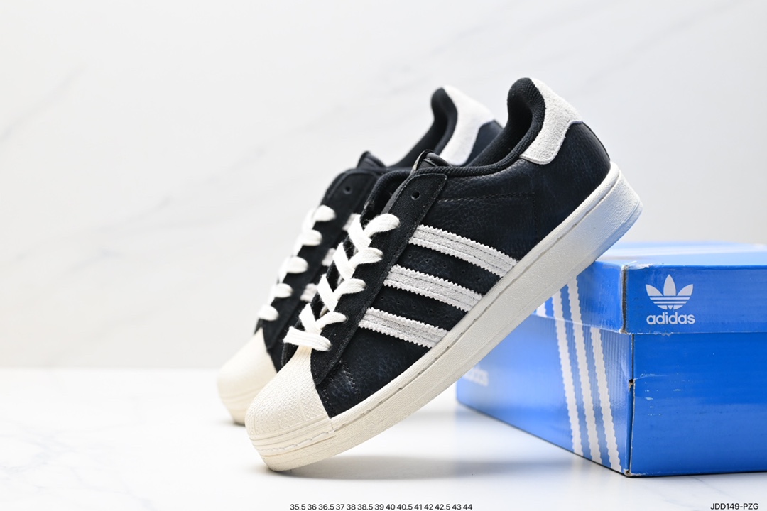 120 阿迪达斯Adidas三叶草 Originals Superstar Pride RM贝壳头板鞋  GY3428