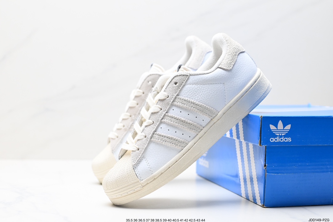 120 阿迪达斯Adidas三叶草 Originals Superstar Pride RM贝壳头板鞋  GY3428