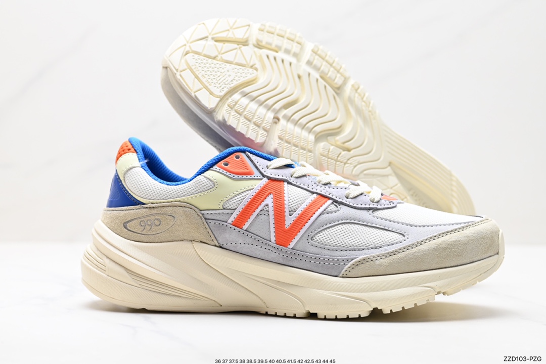 250 New Balance NB990系列 高端美产复古休闲跑步鞋 U990KN6