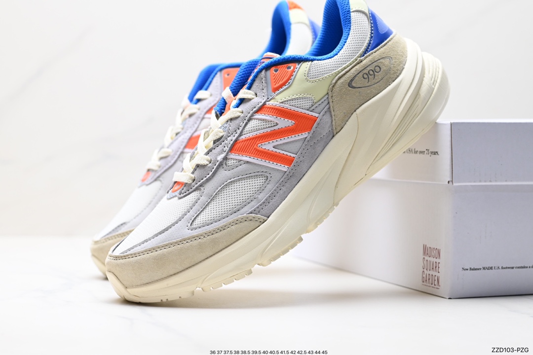 250 New Balance NB990系列 高端美产复古休闲跑步鞋 U990KN6