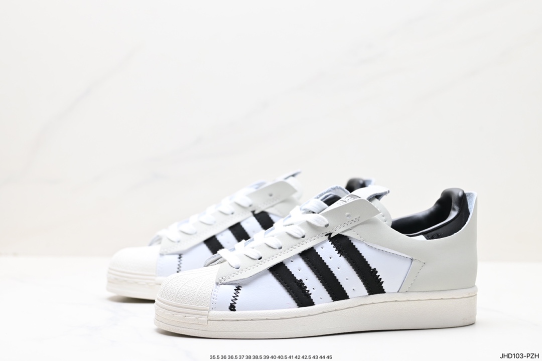 190 阿迪达斯Adidas三叶草 Originals Superstar Pride RM贝壳头系板鞋 FV3024