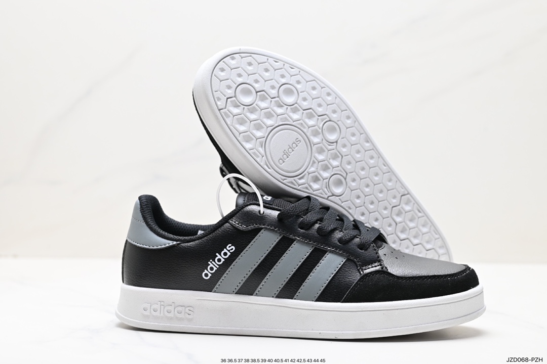 140 阿迪 Adidas   Breaknet Plus Low 打破系列低帮复古板鞋 HO1967