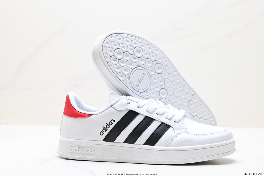 140 阿迪 Adidas   Breaknet Plus Low 打破系列低帮复古板鞋 HO1967