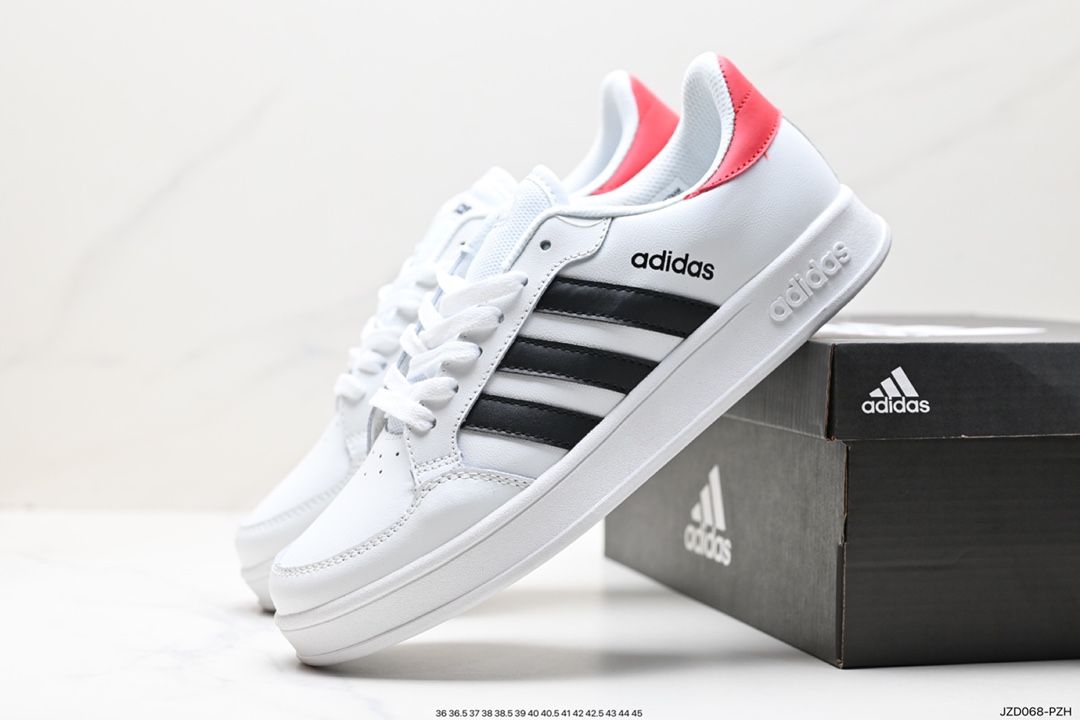 140 阿迪 Adidas   Breaknet Plus Low 打破系列低帮复古板鞋 HO1967