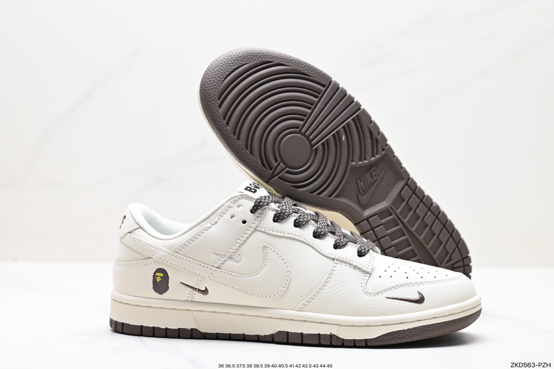 NK Dunk Low Retro ”DIY high-end customization” low-top casual sports shoes XD6188-019