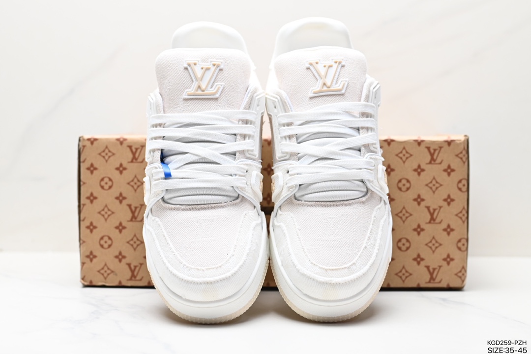 540 Louis Vuitton Trainer Sneaker Low休闲运动文化百搭篮球板鞋