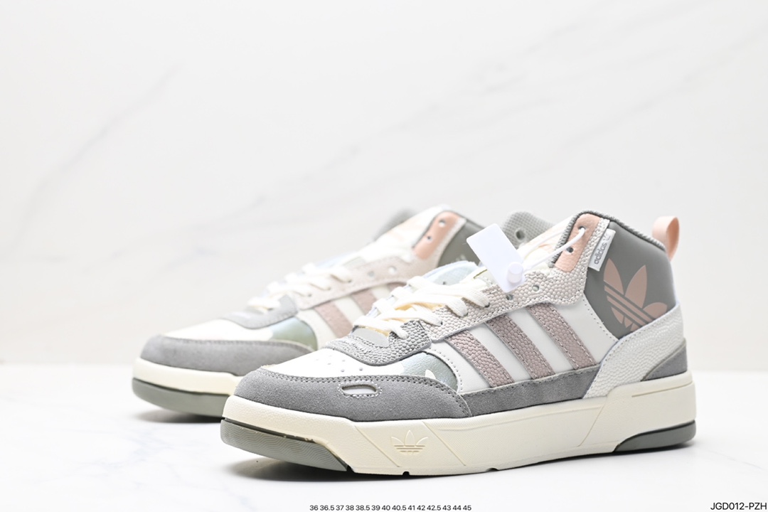 180 Adidas   Originals Post UP 中邦加绒”黑白灰  IE1882