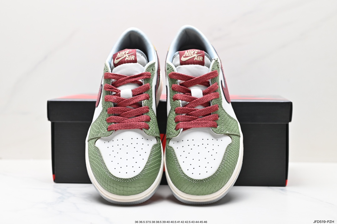 170 Air Jordan 1 Low 龙年限定 纯原系列当前市场最优版本 FN3727-100