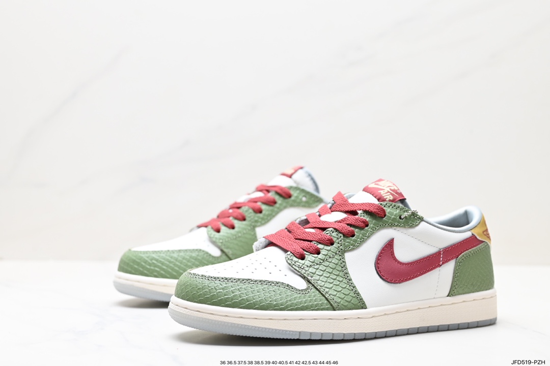 170 Air Jordan 1 Low 龙年限定 纯原系列当前市场最优版本 FN3727-100