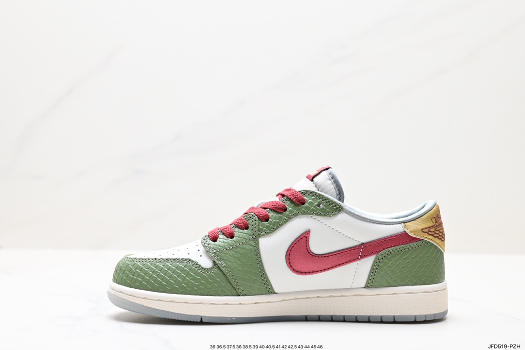 170 Air Jordan 1 Low 龙年限定 纯原系列当前市场最优版本 FN3727-100