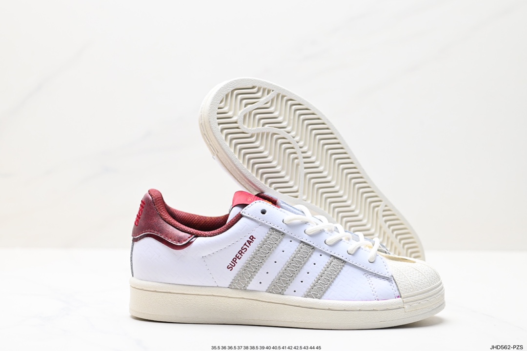 190 阿迪达斯Adidas三叶草 Originals Superstar Pride RM贝壳头板鞋 IF2577