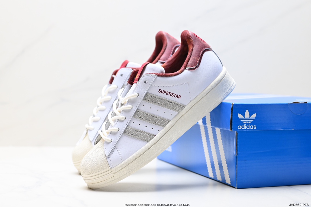 190 阿迪达斯Adidas三叶草 Originals Superstar Pride RM贝壳头板鞋 IF2577