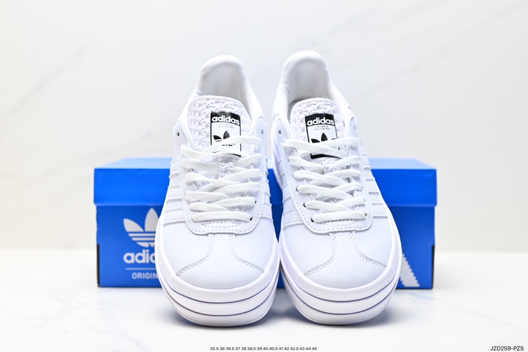 140 阿迪达斯Adidas Gazelle Bold w 低帮复古百搭休闲运动板鞋 IE5130