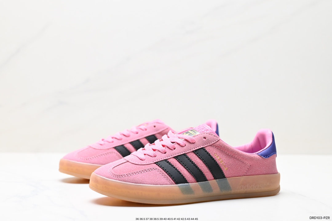 110 Adidas Gazelle Indoor Trainers 羚羊内训系列低帮板鞋 IE7002