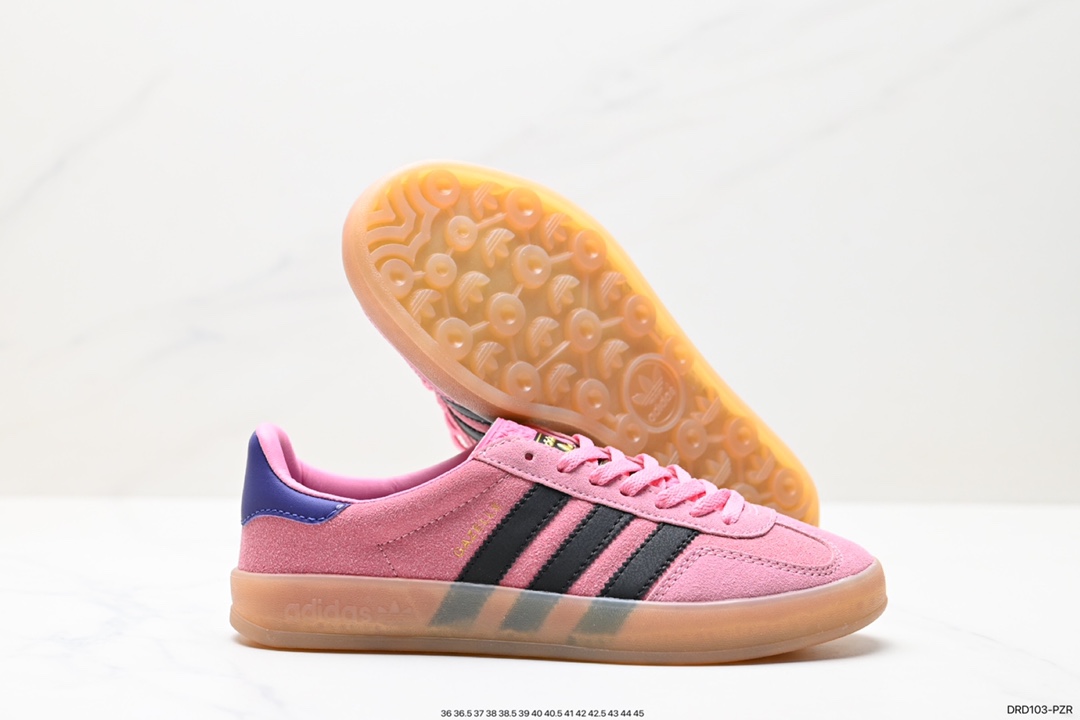 110 Adidas Gazelle Indoor Trainers 羚羊内训系列低帮板鞋 IE7002