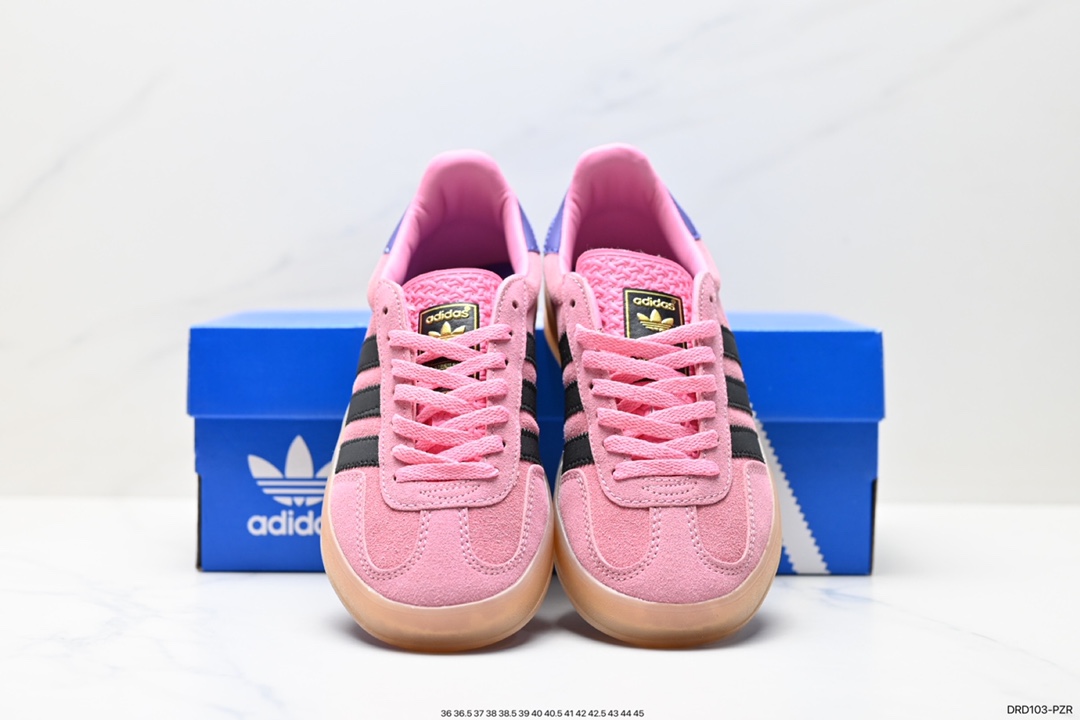 110 Adidas Gazelle Indoor Trainers 羚羊内训系列低帮板鞋 IE7002