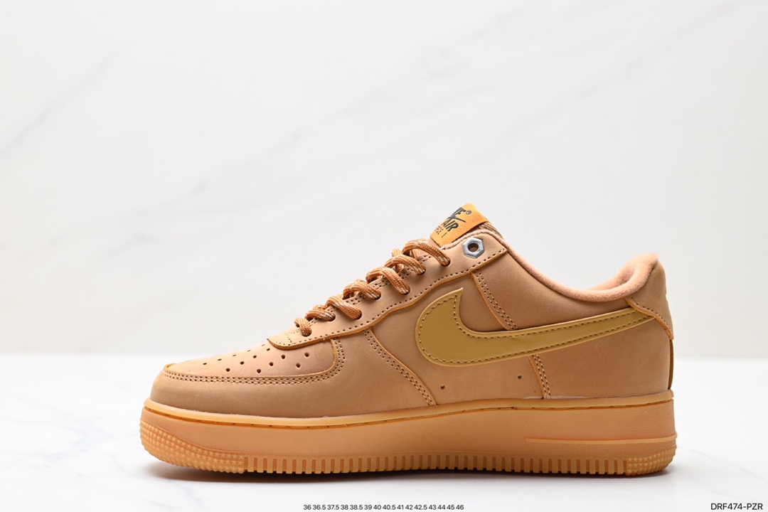 115 Nike Air Force1 Low AF1 经典款小麦色空军一号低帮休闲板鞋 CJ9179-200