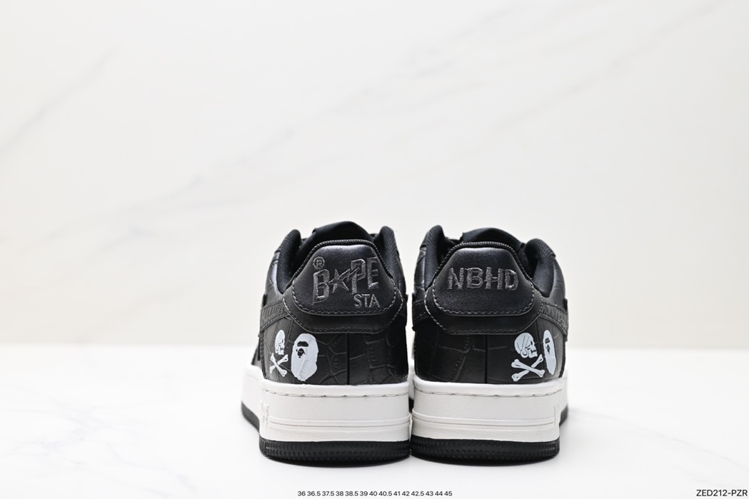 Japanese Harajuku fashion brand A Bathing Ape BAPE Sk8 Sta Low SK8 series low-top casual sports