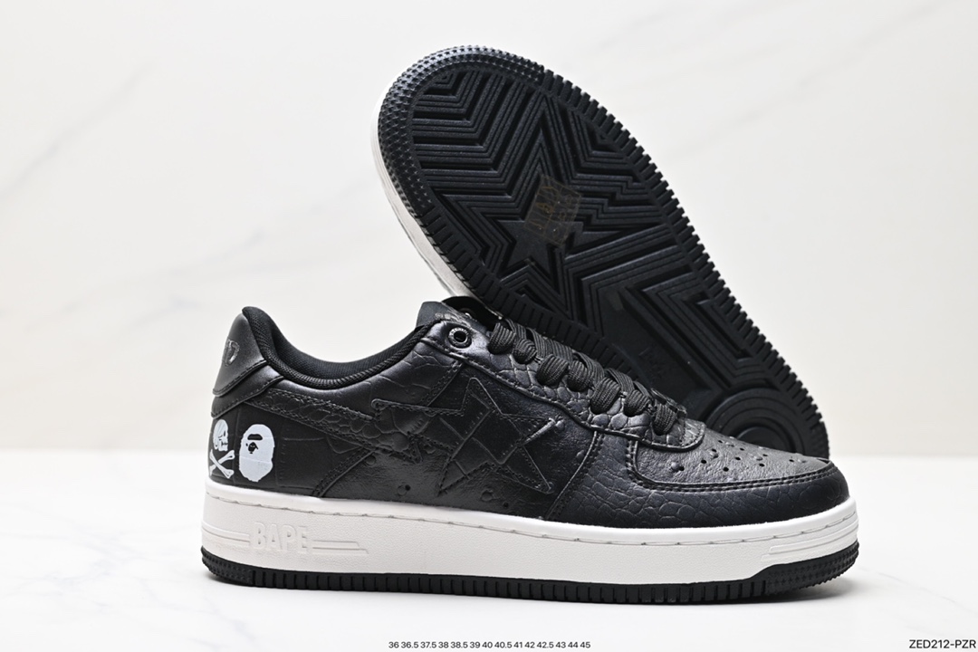 Japanese Harajuku fashion brand A Bathing Ape BAPE Sk8 Sta Low SK8 series low-top casual sports