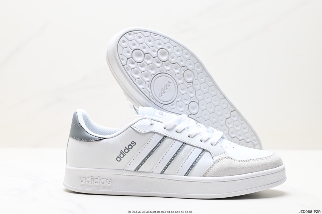 140 阿迪 Adidas   Breaknet Plus Low 打破系列低帮板鞋 LG6536